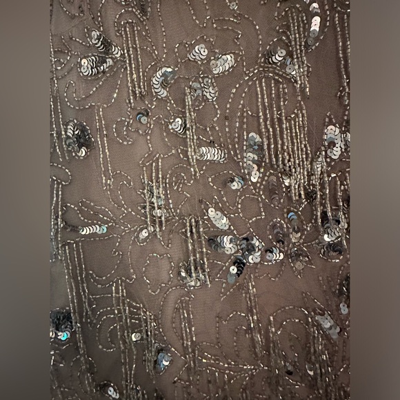 ASOS silver beaded dresss - only worn once! - Picture 4 of 5